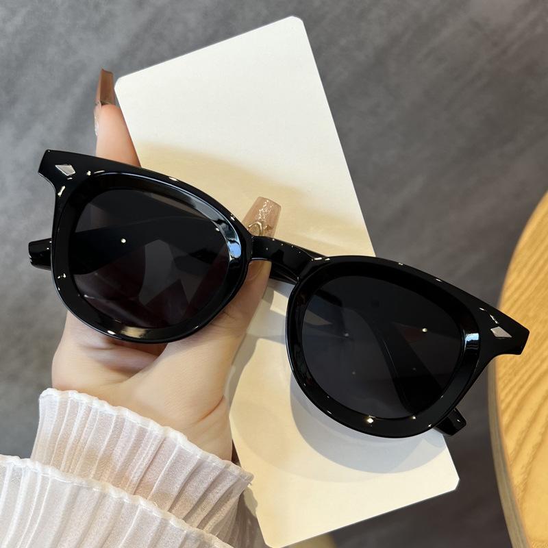 Солнцезащитные очки Cat Eye Новые Овальные Солнцезащитные Очки Персонализированные Винтажные Модные Солнцезащитные Очки Трендовые Женские Очки Популярный Бренд Дизайнерские Очки