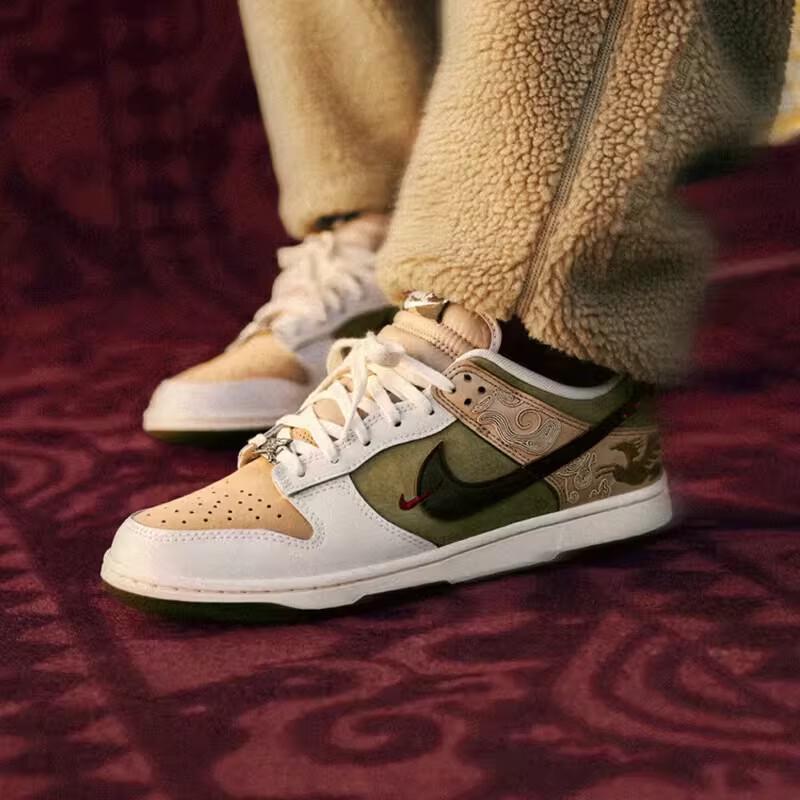 Nike Мужские DUNK CNY Год Лошади Ограниченная Серия Скейт-Кроссовки