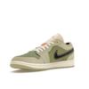 Air Jordan 1 Low SE Craft Light Olive Men Sneakers Green Sky-J-Light-Olive Black FD6819-300