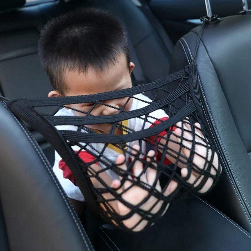 Mesh Net Car Storage Net Safety Protector Trunk Storage Net New Seat Back Protector Back Seat
