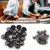 20pcs Screw Mushroom Rivets Studs Buttons for Leather Belt Bag Shoes Decoration