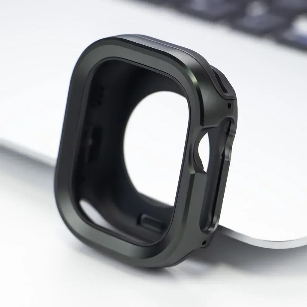 Металлический Чехол для Apple Watch Ultra Корпус 49мм 45мм 41мм 44мм 40мм Бампер Рамка Защитный Корпус для iWatch Серии SE 8 Ultra 7 6 5