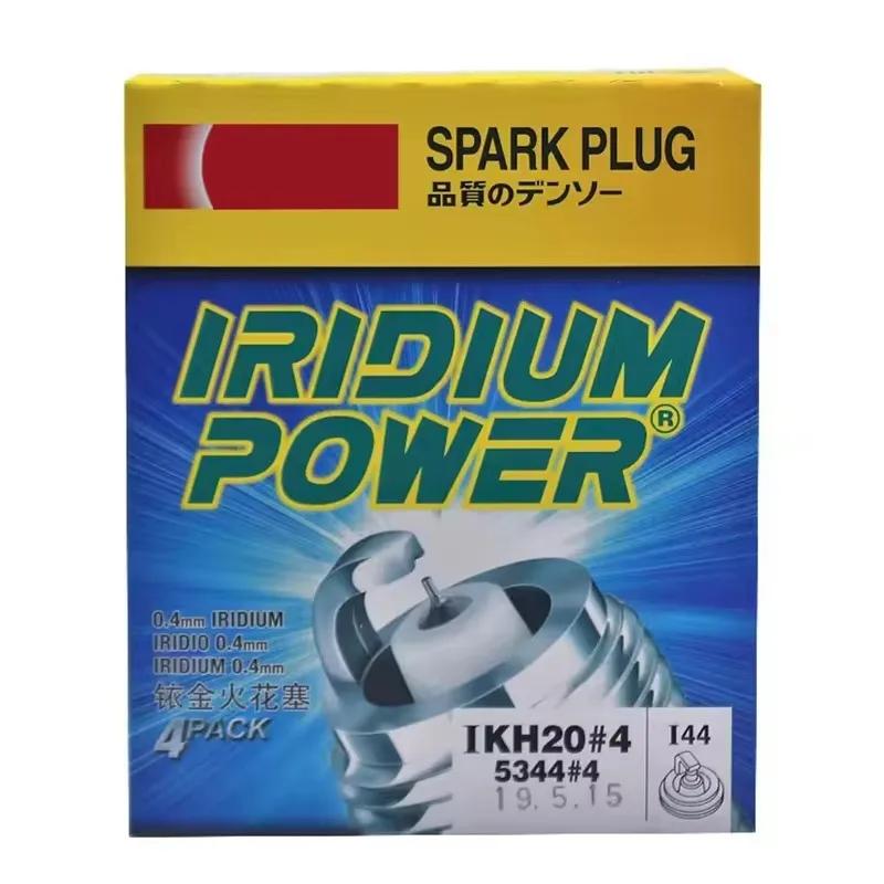4/6 шт 5344 IKH20 иридиевые свечи зажигания комплект проводов свечей зажигания для Honda Civic Citroen Berlingo Jumpy C1 C2 C4 Peugeo Partner