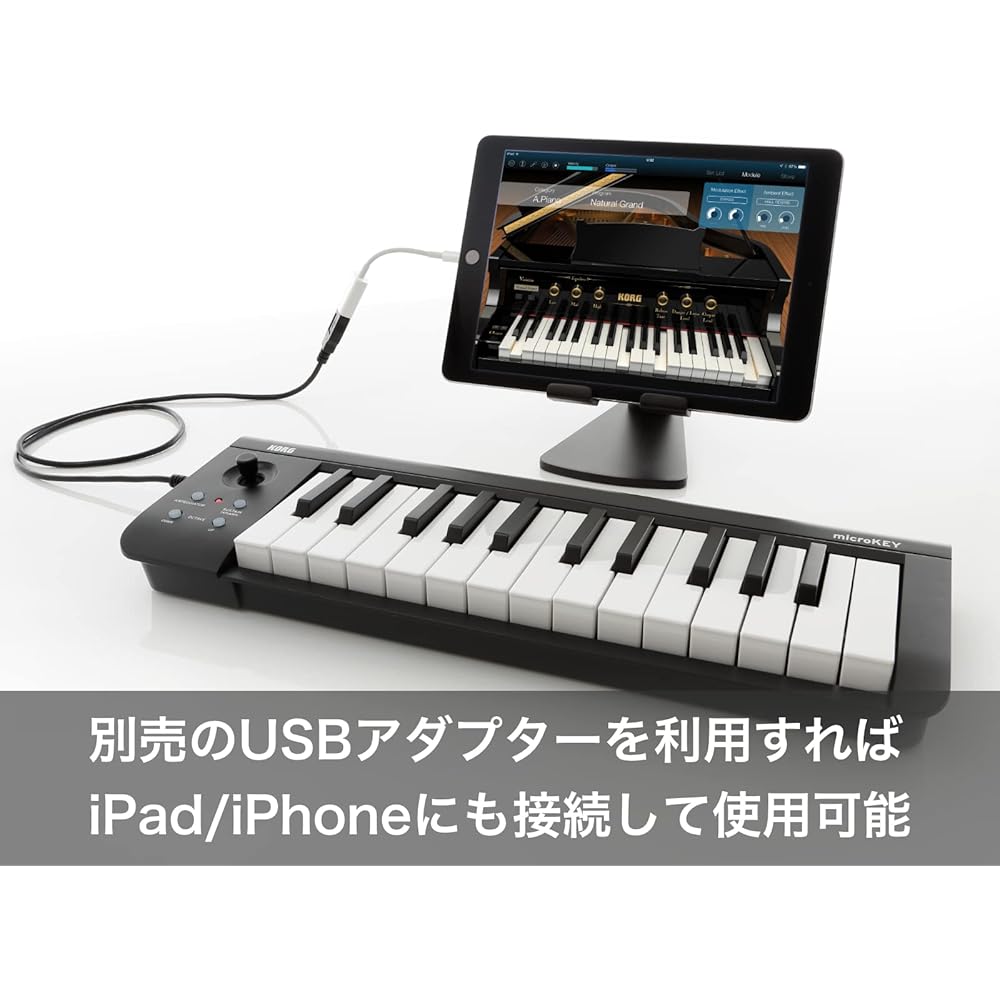 KORG (KORG) MIDI-клавиатура microKey2 micro key DTM/37 клавиатура/контроллер/USB/питание по шине/plug-in i...