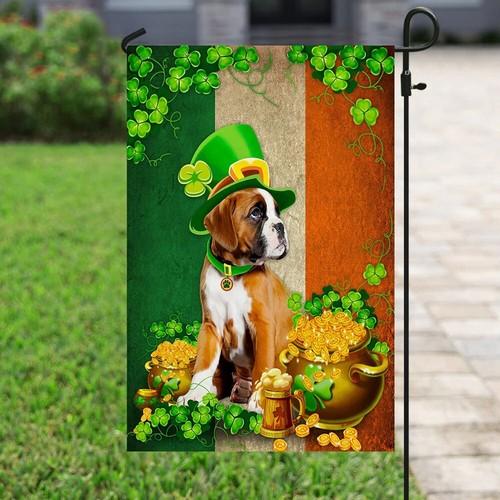 Saint Patrick's Day Boxer Irish ag Graden ag FCCE ZZA WWL EEL