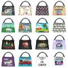 Adventure Travel Happy Campers Insulated Lunch Bag for Outdoor Picnic Cartoon RV Camping Portable Thermal Cooler Lunch Box Women