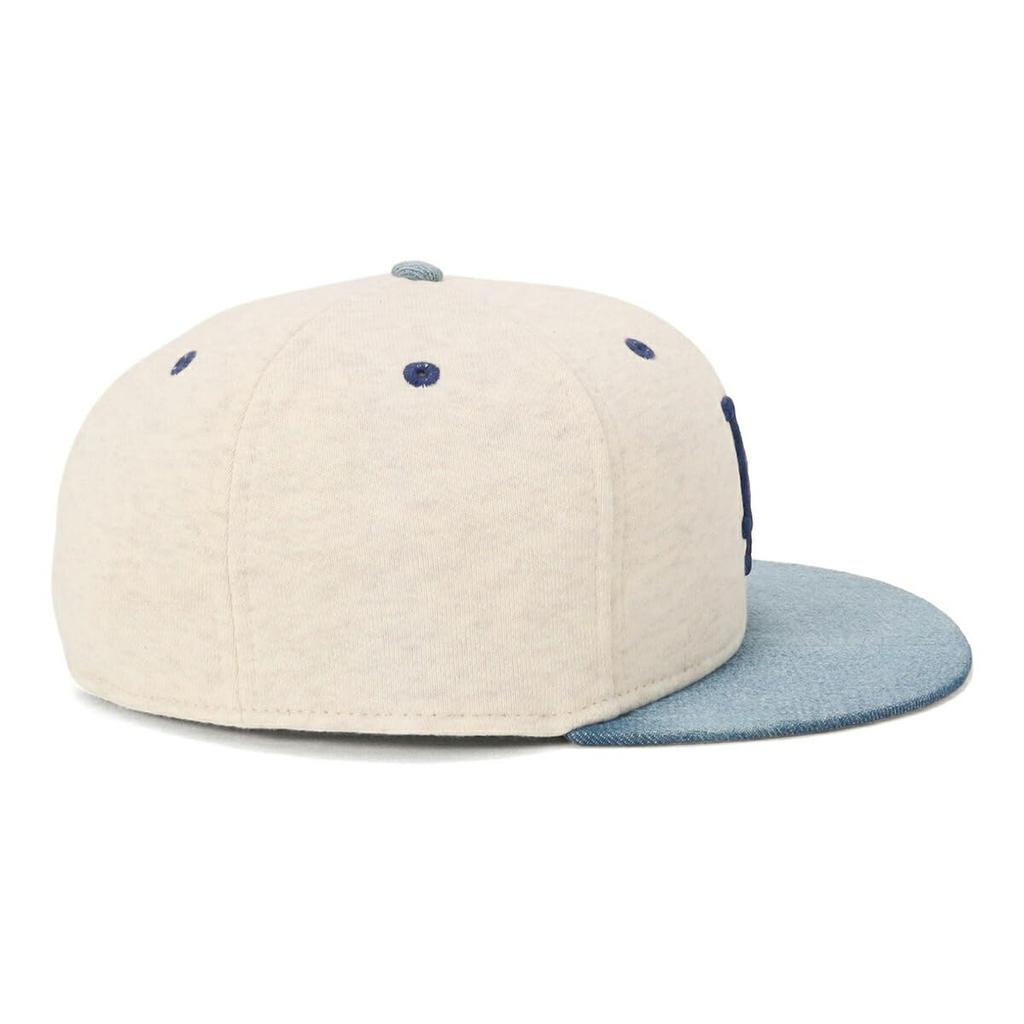 New Era Кепка 59FIFTY MLB Двухцветная LA Овсяный/Джинсовый 7 3/8 5950 OATMEAL LOSDOD OAT WDNM 14388838 NER36C1460