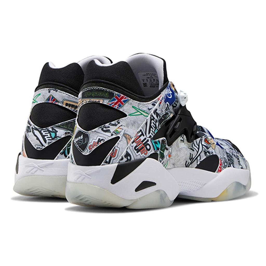 Кроссовки Reebok 'Sticker City - White Black' FW7826