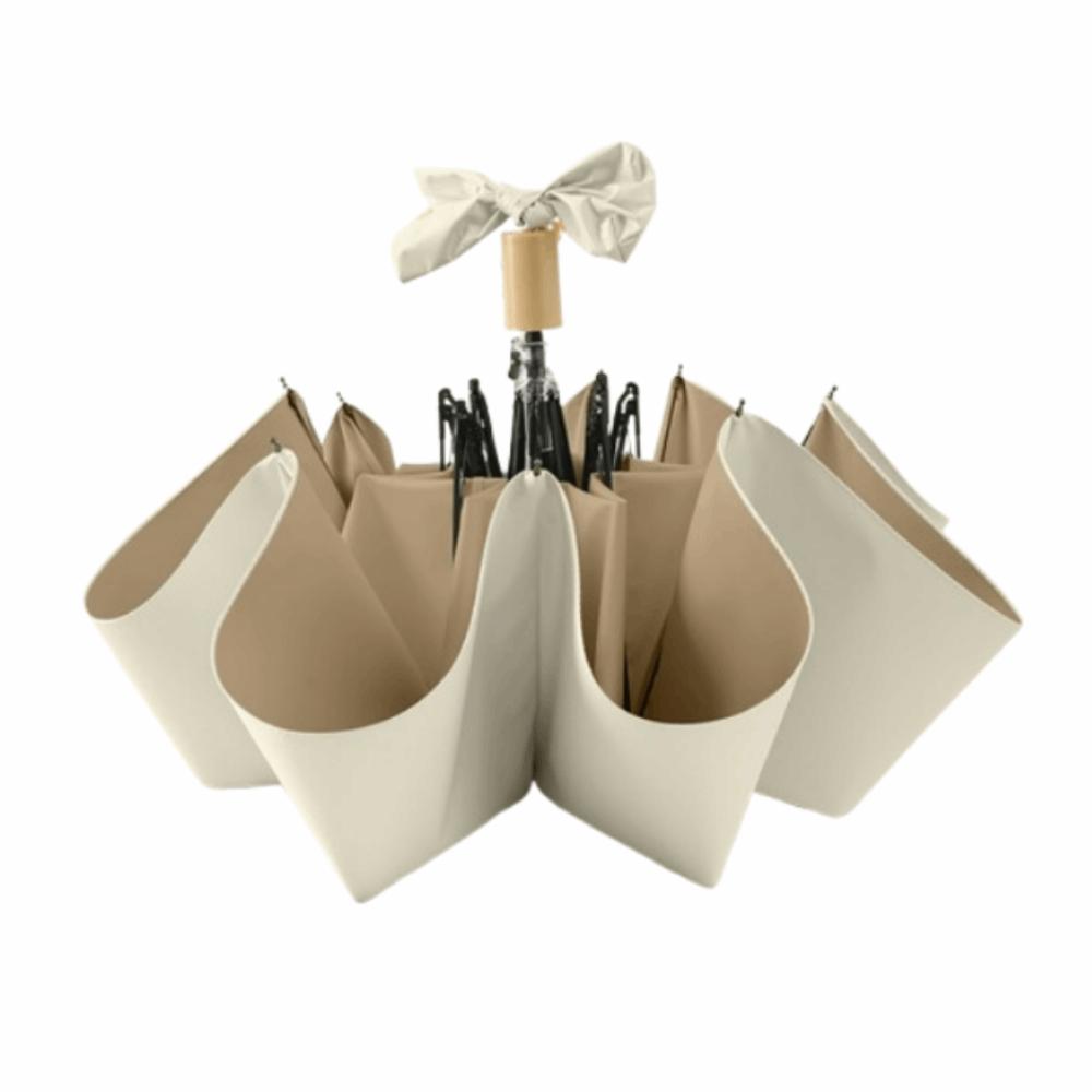 UV Protection Color Glue Umbrella Thickened UPF 50+ Mini Sun Umbrella Windproof All-weather Rain or Shine Hand Operated Parasol