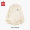 MINISO Men's Heavyweight Round Neck Pullover Sweatshirt