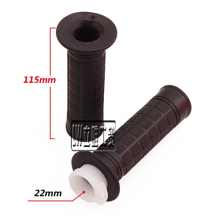 Universal Off-Road Handlebar Grips & Throttle Accelerator for ATV, Beach Buggy, and Scooter