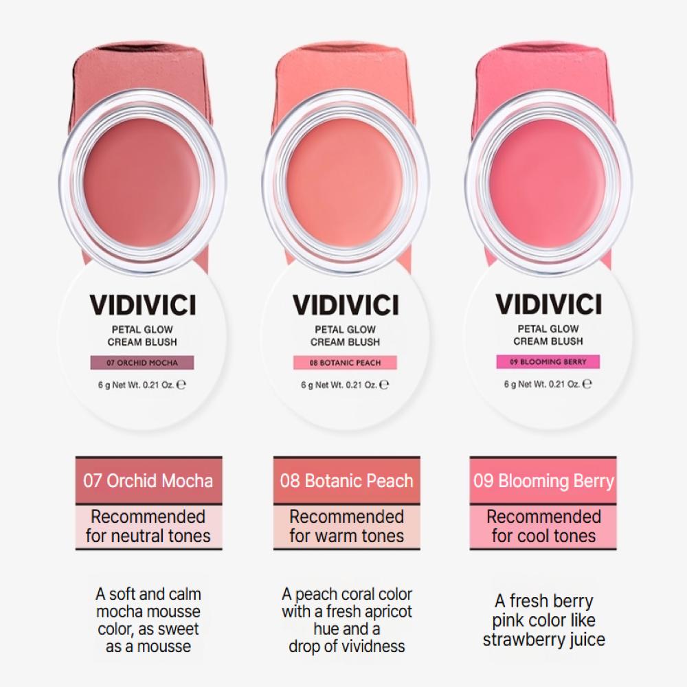 VIDIVICI Petal Glow Cream Blush 6g