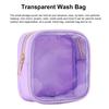Прозрачная мини-косметичка, прозрачная косметичка на молнии, ПВХ, водонепроницаемая дорожная косметичка, органайзер, портмоне для женщин и девочек