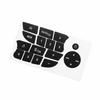 Button Sticker Car For Renault Clio 2009-2011 Radio Durable New Practical