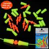 10Set New Rod Bobber Anti Wind Fishing Tackle Stoppers Float Stoppers Fishing Float