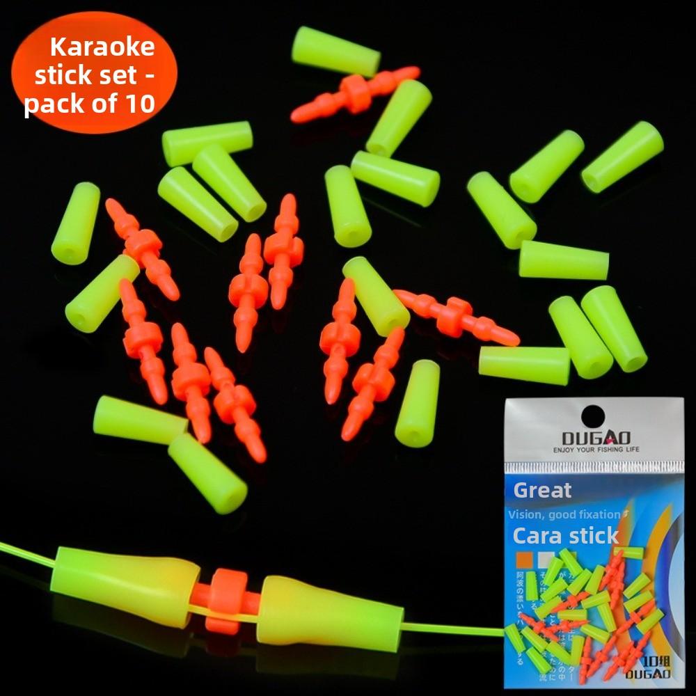 10Set New Rod Bobber Anti Wind Fishing Tackle Stoppers Float Stoppers Fishing Float
