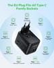 and MOMAX PD 70W GaN Fast Charging Power Converter for International Simultaneous Charging of 7 3 PD 2 QC 2 AC 2 AC International Outlets Worldwide