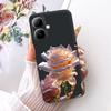 For Infinix Smart 20 Case X6840 X6840B Luxury Flowers Butterfly Painted Phone Cover Case For Infinix Smart 20 Smart20 Soft Shell