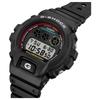 Casio Digital Series Three-Eye Waterproof 200 M Quartz Movement Resin Strap Watch Unisex Watches Gray DW-6900RL-1PR