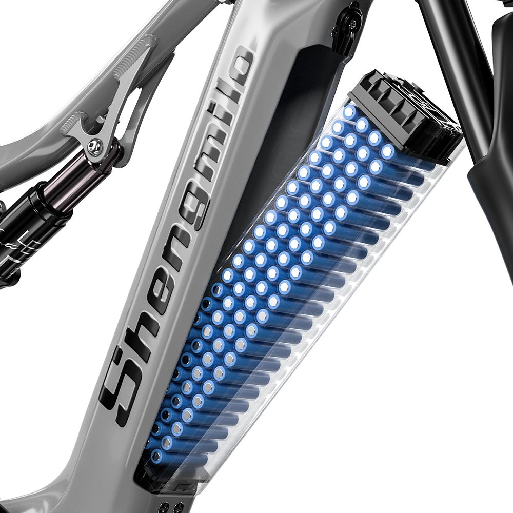 Shengmilo S600 2000W Dual-Drive Electric Bike, 26" Fat Tire, Shimano 7-Speed, Hydraulic Brake, Samsung Battery Ebike