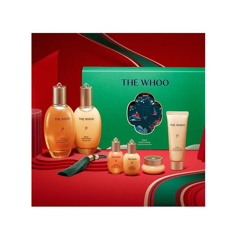 The history of whoo Балансирующий набор средств по уходу за кожей Gongjinhyang, 7 предметов [специальный праздничный выпуск 2024 г.]