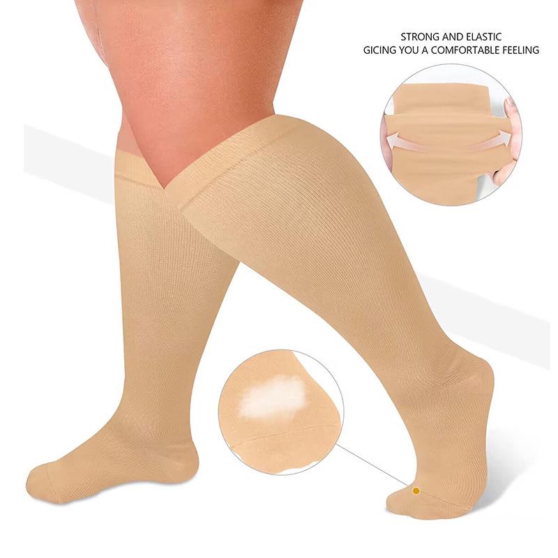 Plus Size Compression Socks for Running & Fitness