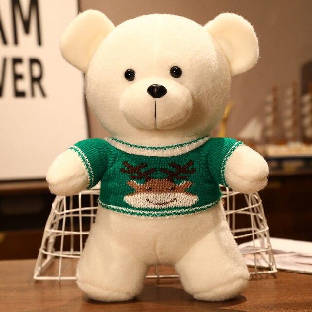 Прекрасные 5 видов стилей плюшевые мишки Тедди игрушки каваи маленькие мишки в свитере куклы мягкие игрушки в виде животных для детей девочек