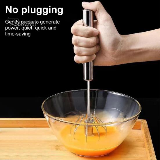 Нержавеющая сталь полуавтоматический венчик для взбивания яиц ручной миксер для взбивания молока миксер венчик для быстрого перемешивания взбивания