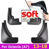 4x For Skoda Octavia A7 5E 2013 2014 2015 2016 2017 2018 Mud Flaps Splash Guard Mudguards MudFlaps Front Rear Fender Car Styling