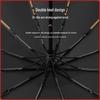 Автоматический складной зонт с 24 спицами для защиты от солнца и дождя с длинной ручкой — идеальный вариант для студентов, компактный и стильный