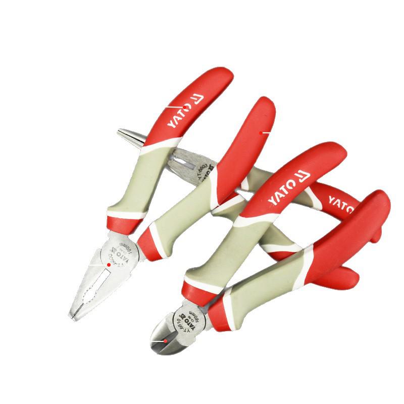 YATO Yiertuo 6" и 8" Длинногубцы, Пассатижи, Кусачки для проволоки, Заостренные клещи, Бокорезы.
