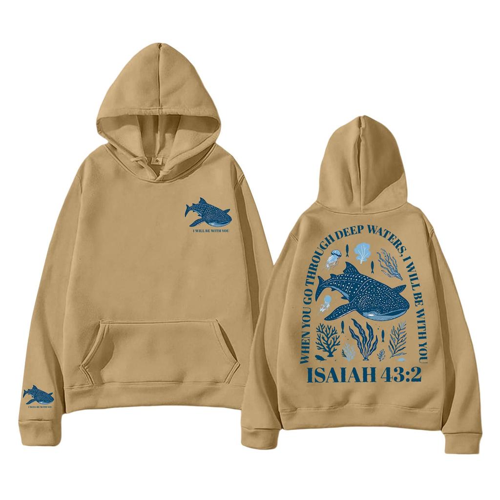 Unisex Lightweight Long-Sleeved Pullover Hoodie With Pockets And Print