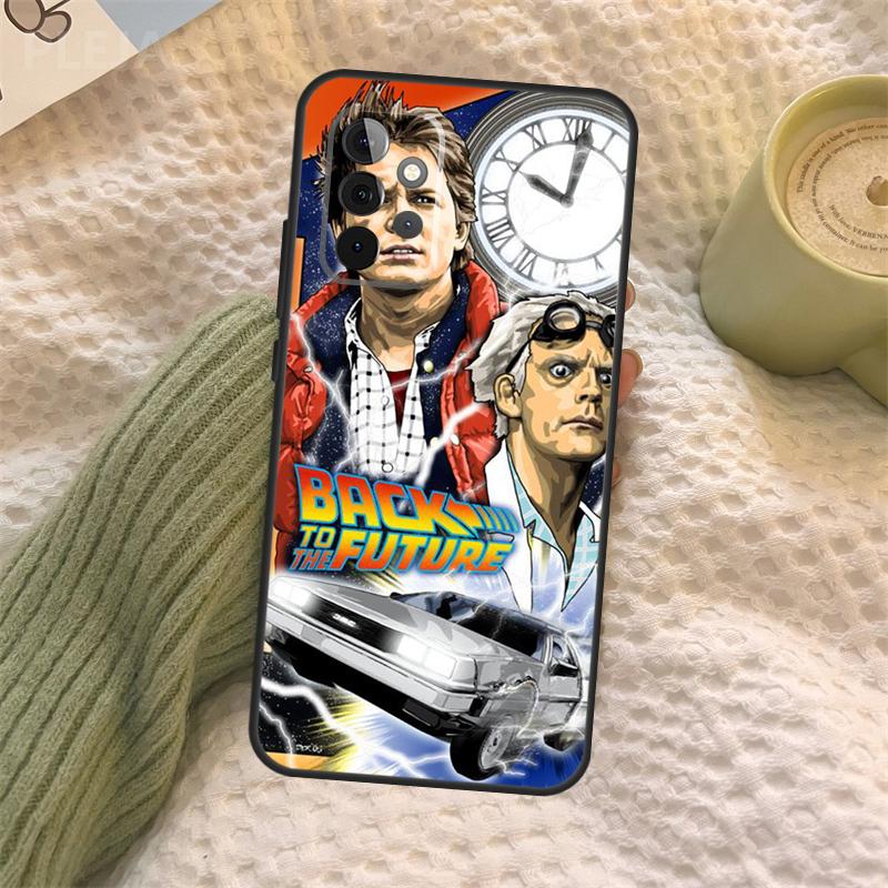 Back to the Future Phone Case For Samsung Galaxy A12 A32 A52 A22 A72 A31 A51 A71 A50 A70 A21S A52S A53 Cover