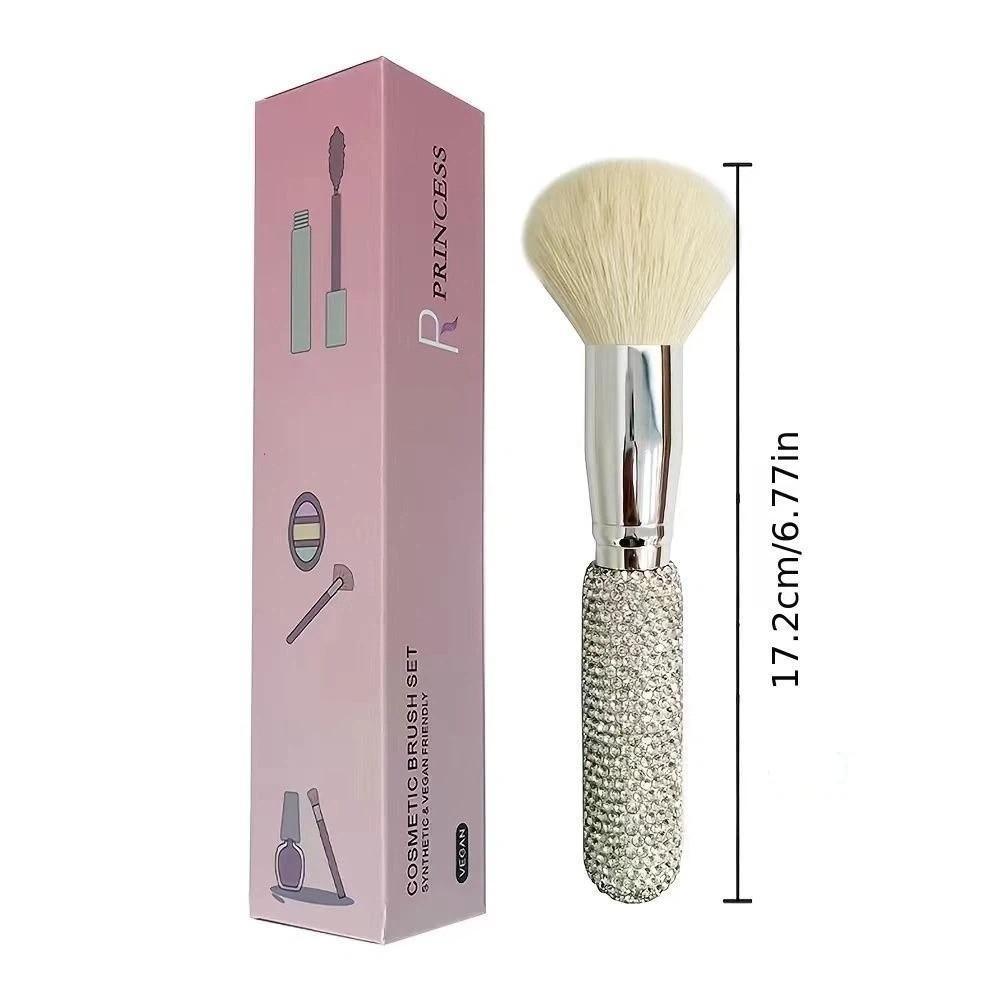 Soft Bristles Makeup Brushes Diamond Embedded Multi-Functional Brush  Various Makeup Looks