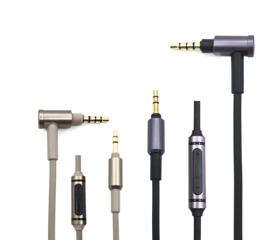SONY 1000XM3 M2 1R 100AAP Earphone Replacement Headphone Cable Headphone Extension Cable Line Headphone Accessories WH-H900N MDR-1A 3.5mm (Black)