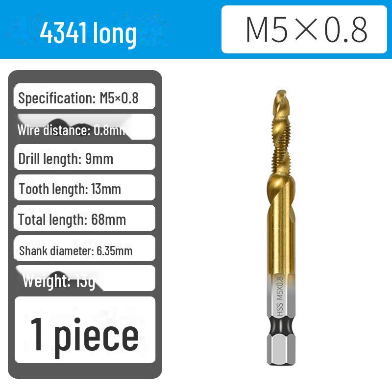 Универсальная ручная дрель-метчик для сверления и нарезания резьбы
