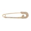 Creative Pearl Rabbit Crown Love Brooch, Niche Design Anti-Exposed Scarf Buckle, Fixed Clothes Metal Pin Accessories