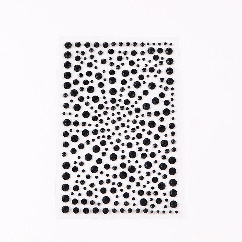 Яркие самоклеящиеся стразы для украшения лица и тела