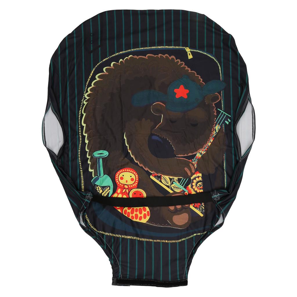 Защитный чехол для чемодана Эластичный чехол для багажа Прочный протектор для чемодана Подходит для багажа 18-28 дюймов Дорожные аксессуары