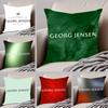 Georg Jensen Наволочка с принтом, Наволочка для гостиной, Чехол для подушки для дивана и Декор для спальни