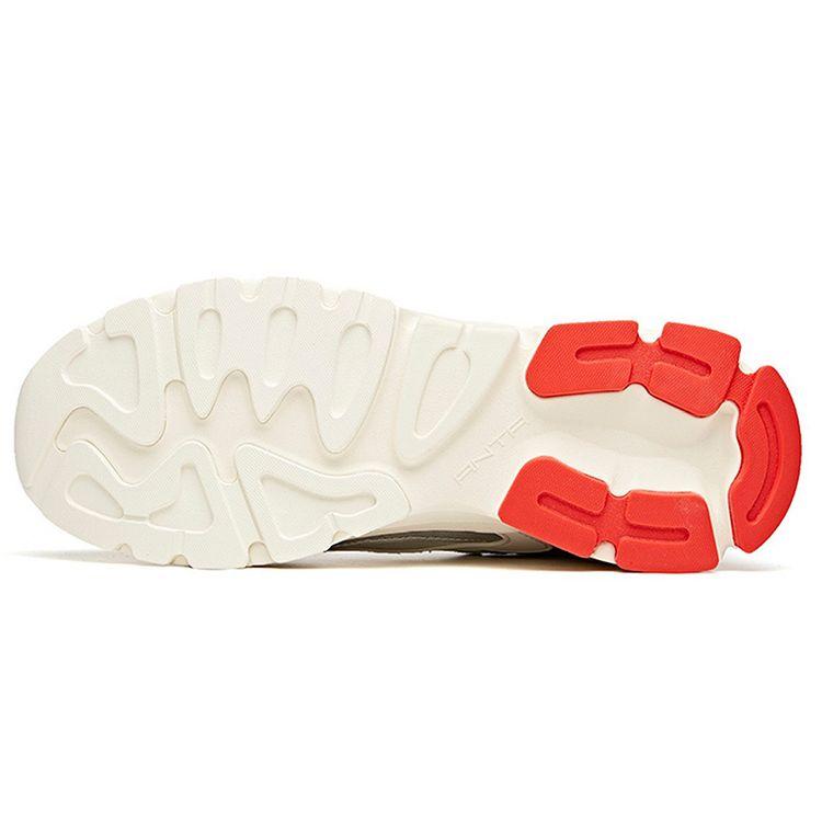 Anta Low Top Dad Shoes Men Sneakers White Black Silver 112038899-1