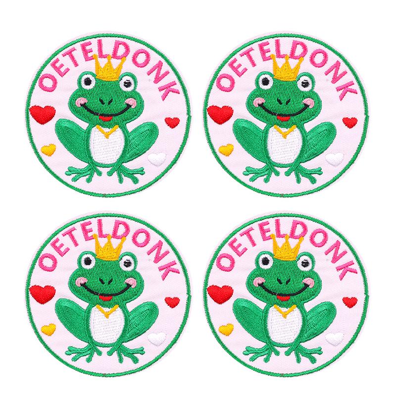 5 шт. Оптом Эмблема Нидерландов Этельдонк Вышитые нашивки Пришивные нашивки для одежды Нашивка Карнавал Нидерландов Сделай сам