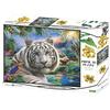 Yamasan Prime 3D Howard Robinson Sumatran White Tiger 100140 Finished 61 X 46 Cm 500 Pieces Size /