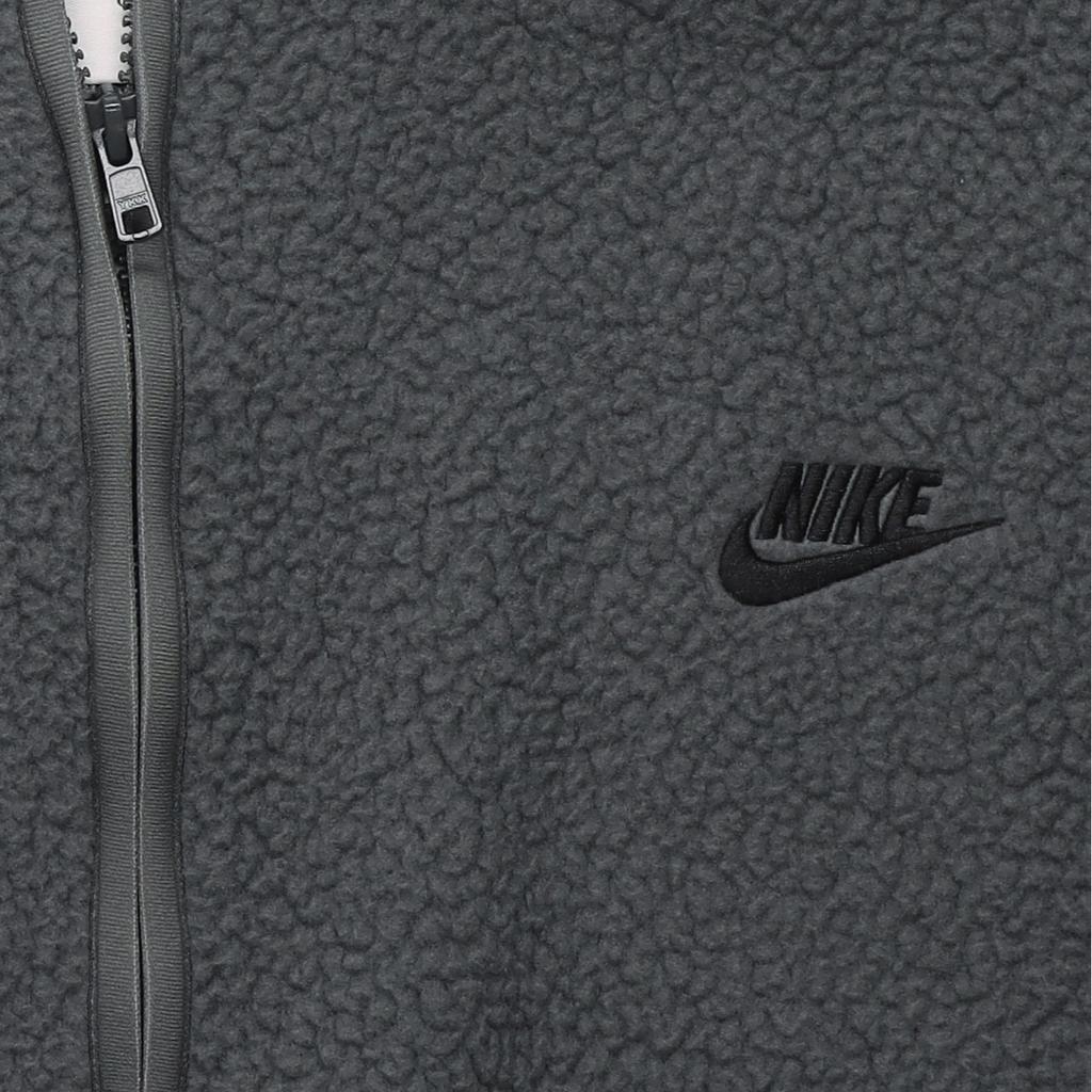Nike Club Fleece Casual Stand Collar Jacket Men Jackets Iron-Grey FB8387-068