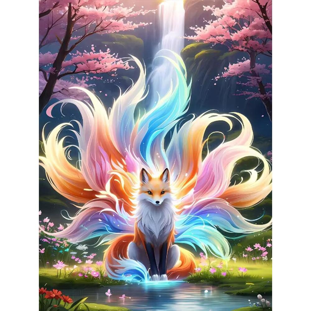 Фэнтези Животное Лиса Алмазная Живопись Вышивка 5D DIY Новое Поступление Стразы Картина Мозаика Наборы для Вышивания Крестом Ручной Работы Детский Подарок