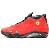 Мужские кроссовки Air 14 Retro Ferrari Red Challenge-Red Black 654459-670