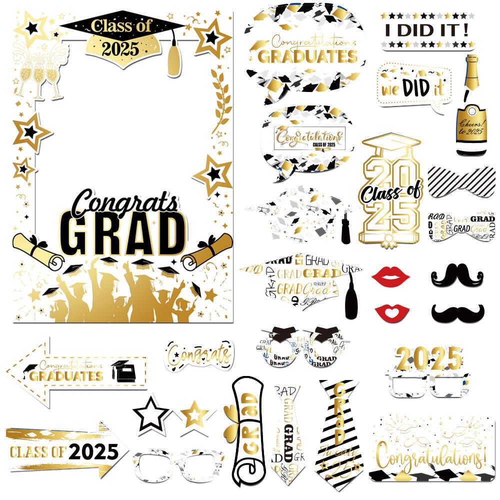 Grad Celebrations Graduation Frame Banner Party Decorations  Graduation Season