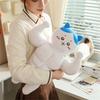 Мягкая Плюшевая Игрушка Наполнитель из ПП Хлопка Мультяшная Кукла с Мышцами Пряничный Дизайн Плюшевая Набивная Игрушка Праздничное Украшение для Дома