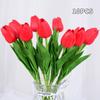 10PCS Mini Tulip Simulation Flower Wedding Home Fake Flower Photography Props Decorative Accessories Hand Bouquet