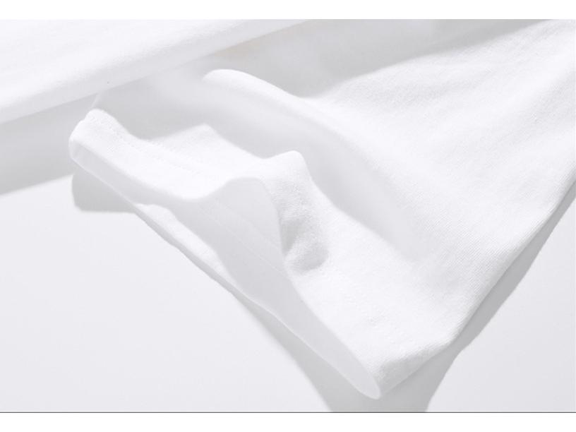 Большая летняя хлопковая футболка в европейском стиле, унисекс, с короткими рукавами, свободного кроя